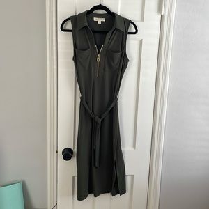 Michael Kors size M tie belt dress